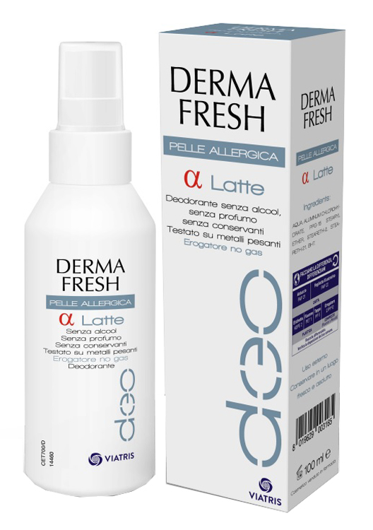DERMAFRESH PELLI ALLERGICHE ALFA LATTE 100 ML - farmacia187.it