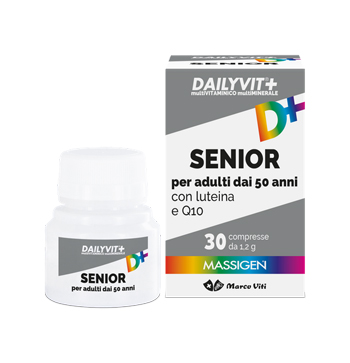 MASSIGEN SENIOR MULTIVITAMINICO E MULTIMINERALE 30 COMPRESSE RIVESTITE - farmacia187.it