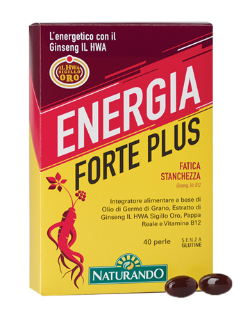 ENERGIA FORTE PLUS 40 PERLE - farmacia187.it