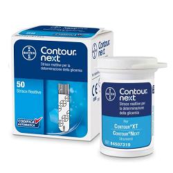 STRISCE MISURAZIONE GLICEMIA CONTOUR NEXT 50 PEZZI - farmacia187.it