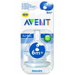AVENT TETTARELLA FESSURA A Y PER LIQUIDI DENSI Y 2 PEZZI - farmacia187.it