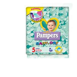 PAMPERS BABY DRY JUNIOR PACCO DOPPIO 46 PEZZI - farmacia187.it