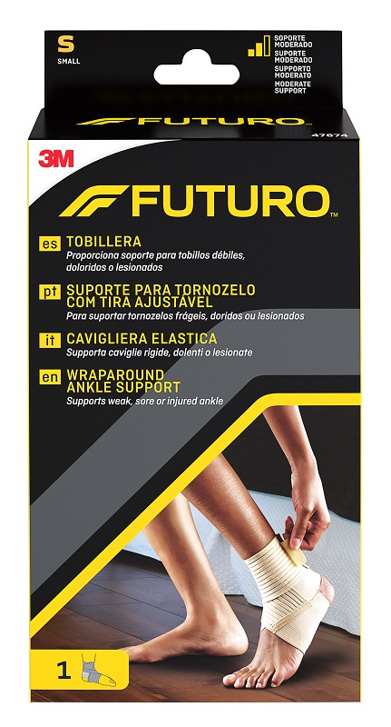 CAVIGLIERA ELASTICA FUTURO MEDIUM DIMENSIONE 20,5/23CM - farmacia187.it