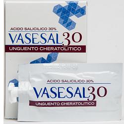 VASESAL 30 6 BUSTINE UNGUENTO CHERATOLITICO - farmacia187.it