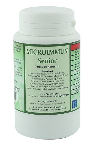 MICROIMMUN SENIOR 30 CAPSULE 500 MG - farmacia187.it