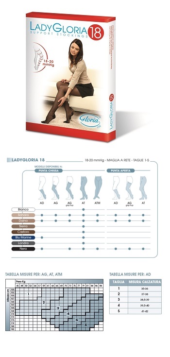 LADYGLORIA 18 GAMBALETTO PUNTA APERTA DAINO 5 - farmacia187.it