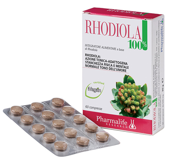 RHODIOLA 100% 60 COMPRESSE - farmacia187.it