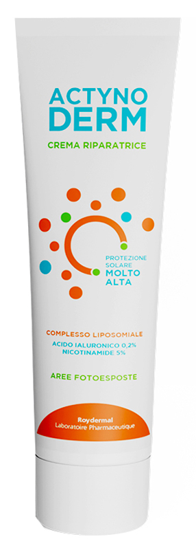 ACTYNODERM CREMA RIPARATRICE AREE FOTOESPOSTE PROTEZIONE SOLARE MOLTO ALTA 30 ML - farmacia187.it