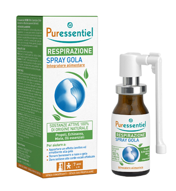 PURESSENTIEL RESPIRAZIONE SPRAY GOLA 15 ML - farmacia187.it
