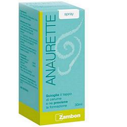 SPRAY IRRIGATORE PER LA RIMOZIONE DEL CERUME ANAURETTE 30 ML - farmacia187.it