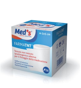 CEROTTO MEDS FARMATESSUTO NON TESSUTO TESSUTO NON TESSUTO FIX IPOALLERGENICO ADESIVO 250X5 CM - farmacia187.it