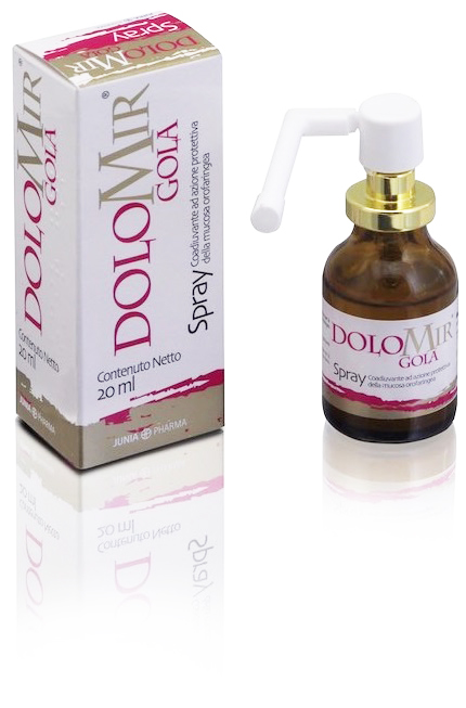 DOLOMIR GOLA SPRAY FLACONE 20 ML - farmacia187.it