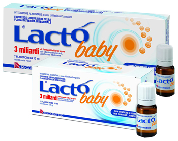 LACTO BABY 12 FLACONCINI 3 MILIARDI 10 ML - farmacia187.it