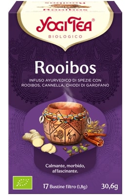 YOGI TEA ROOIBOS BIO 17 FILTRI 30,6 G - farmacia187.it