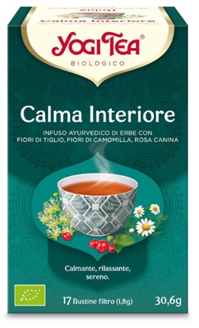 YOGI TEA CALMA INTERIORE 31 G - farmacia187.it