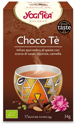 YOGI TEA CHOCO TE' BIOLOGICO 34 G - farmacia187.it