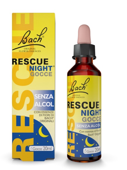RESCUE ORIGINAL NIGHT SENZA ALCOL GOCCE 20 ML - farmacia187.it