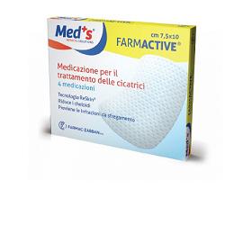 CEROTTO FARMACTIVE CICATRICI 5X7,5 CM 4 PEZZI - farmacia187.it