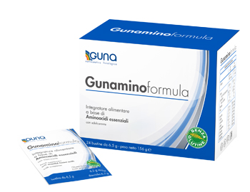 GUNAMINOFORMULA 24 BUSTINE 156 G - farmacia187.it