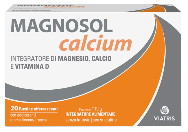 MAGNOSOL CALCIUM POLVERE EFFERVESCENTE 20 BUSTINE - farmacia187.it