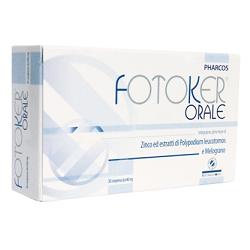 PHARCOS FOTOKER ORALE 30 COMPRESSE - farmacia187.it