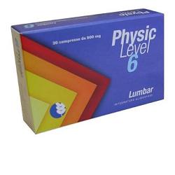 PHYSIC LEVEL 6 LUMBAR 30 COMPRESSE 800 MG - farmacia187.it