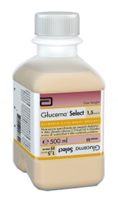 GLUCERNA SELECT 1,5 KCAL VANIGLIA BOTTIGLIA RTH 500 ML - farmacia187.it