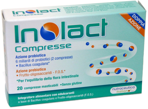 INOLACT 20 COMPRESSE MASTICABILI - farmacia187.it