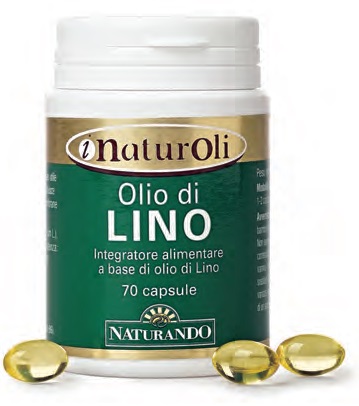 NATUROLI OLIO DI LINO 70 CAPSULE MOLLI - farmacia187.it