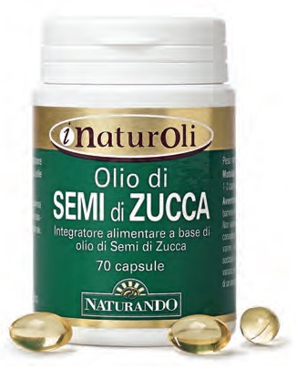 NATUROLI OLIO DI SEMI DI ZUCCA 70 CAPSULE - farmacia187.it