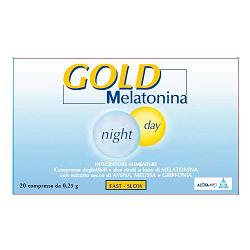 MELATONINA GOLD HTP 1MG 20 COMPRESSE - farmacia187.it