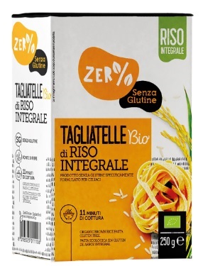 ZERO% GLUTINE TAGLIATELLE A NIDO DI RISO INTEGRALE SENZA GLUTINE BIO 250 G - farmacia187.it