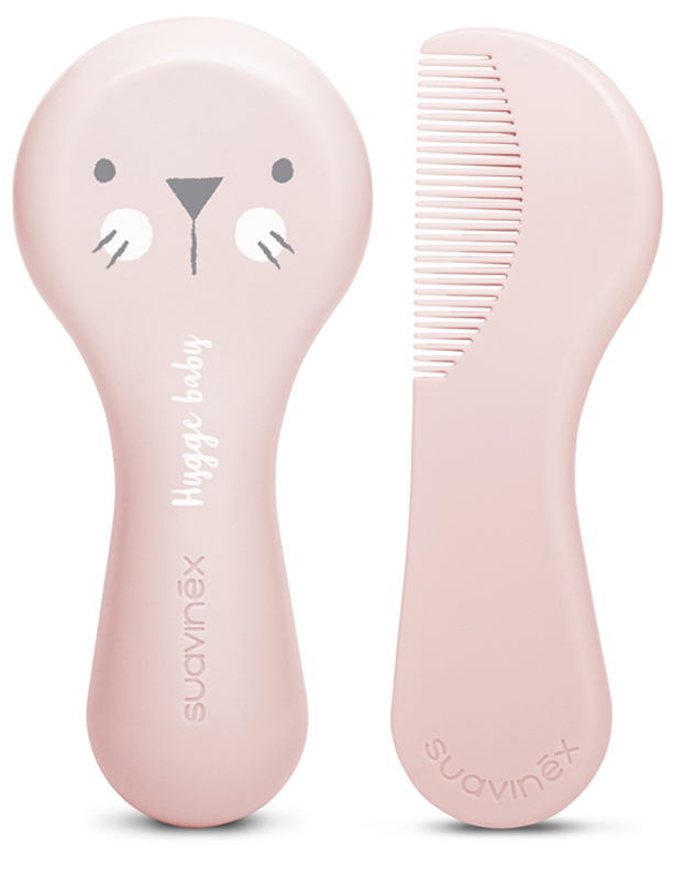 SUAVINEX SPAZZOLA/PETTINE ROSA - farmacia187.it