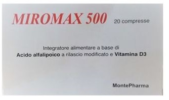 MIROMAX 500 20 COMPRESSE - farmacia187.it