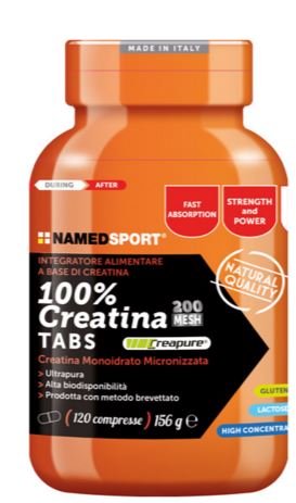 CREATINA 100% 120 COMPRESSE - farmacia187.it