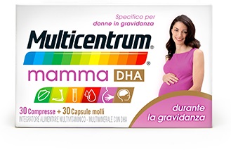 MULTICENTRUM MAMMA DHA 30 COMPRESSE + 30 CAPSULE - farmacia187.it