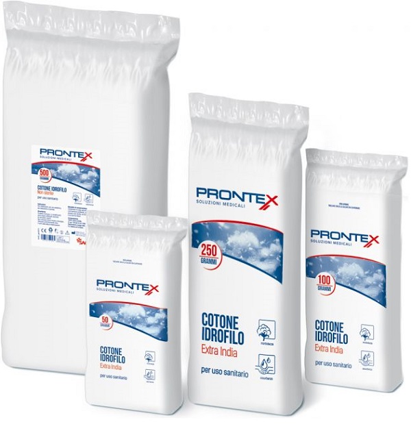 COTONE IDROFILO EXTRA INDIA PRONTEX 500 G - farmacia187.it