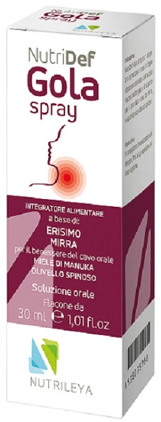 NUTRIDEF GOLA SPRAY 30 ML - farmacia187.it