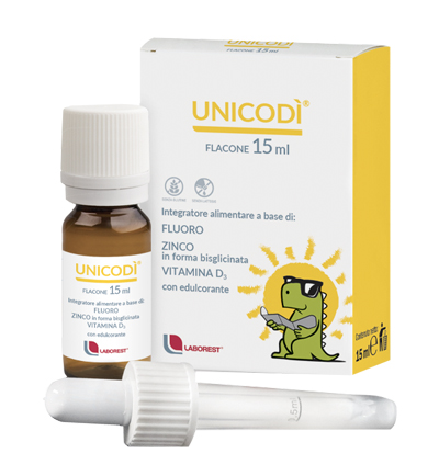 UNICODI' 15 ML FLUORO ZINCO VITAMINA D3 - farmacia187.it