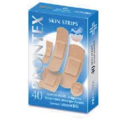 CEROTTO PRONTEX SKIN STRIPS 6 FORMATI ASSORTITI ASTUCCIO 40 PEZZI - farmacia187.it