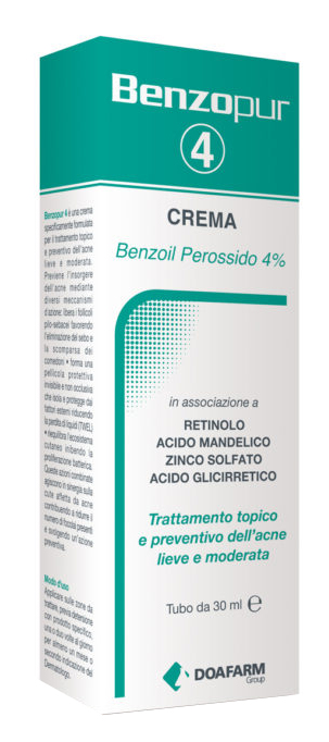 BENZOPUR 4 CREMA 30 ML - farmacia187.it