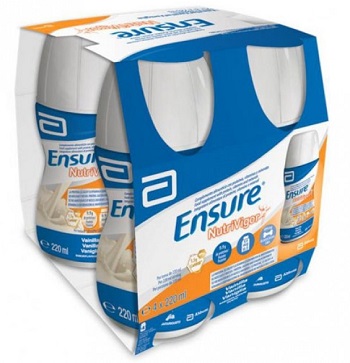 ENSURE NUTRIVIGOR VANIGLIA 4 BOTTIGLIE DA 220 ML - farmacia187.it