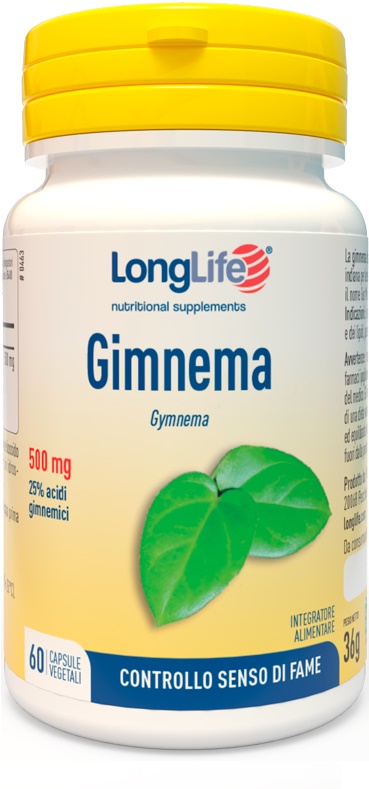 LONGLIFE GIMNEMA 60 CAPSULE VEGETALI - farmacia187.it
