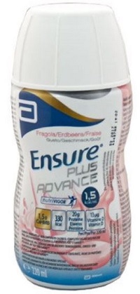 ENSURE PLUS ADVANCE FRAGOLA 4 BOTTIGLIE DA 220 ML - farmacia187.it