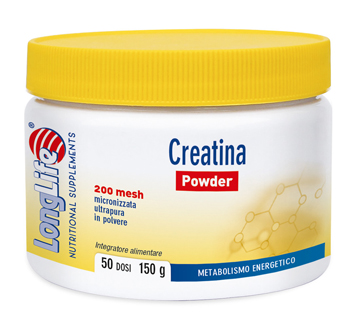 LONGLIFE CREATINA POWDER 150 G - farmacia187.it