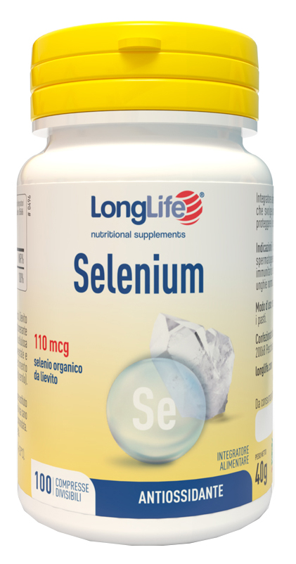LONGLIFE SELENIUM 100 COMPRESSE DIVISIBILI - farmacia187.it