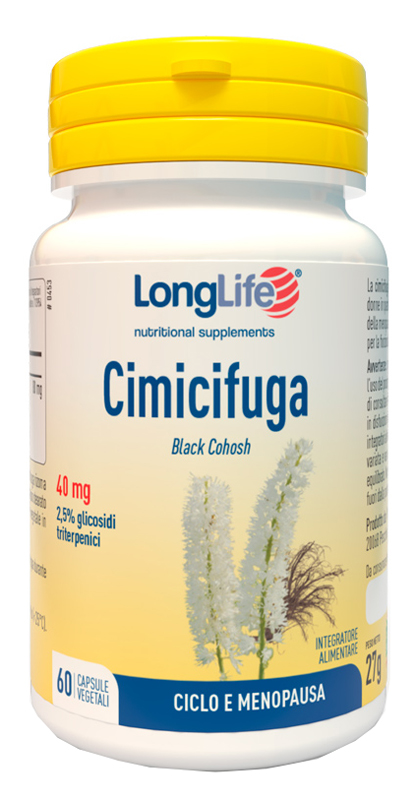 LONGLIFE CIMICIFUGA 60 CAPSULE - farmacia187.it