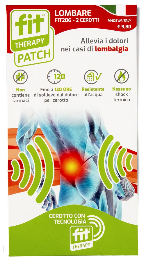 CEROTTO FIT THERAPY LOMBARE 2 PEZZI - farmacia187.it