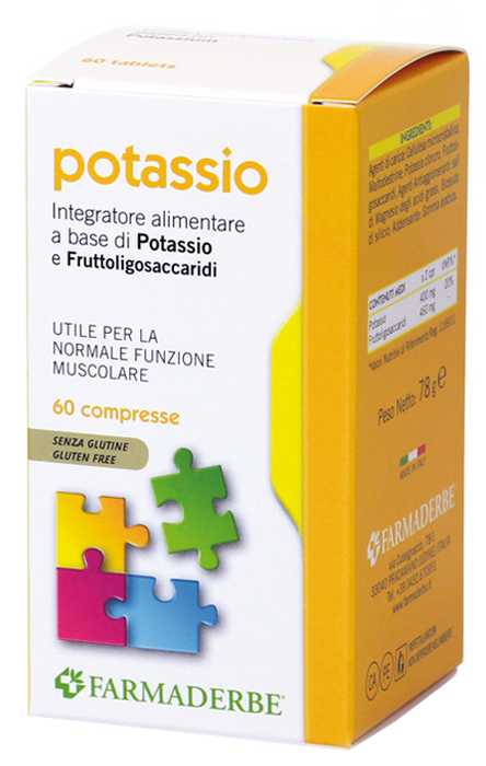 POTASSIO 60 COMPRESSE - farmacia187.it