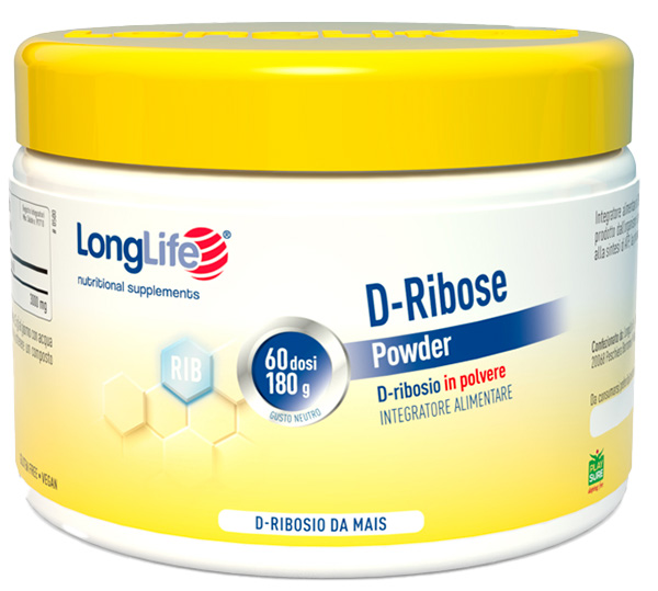 LONGLIFE D-RIBOSE POWDER 180 G - farmacia187.it